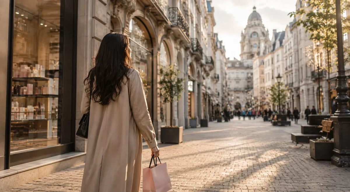 Korean skincare shopping in Brussels, Belgium