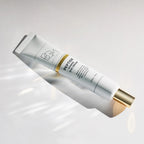 BOM Peptide Power Eye Cream tube on a light gray background
