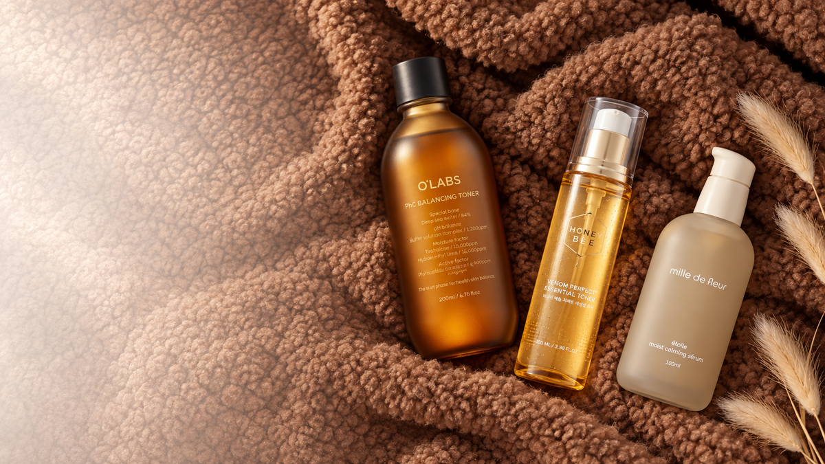 Korean skincare products for a complete routine