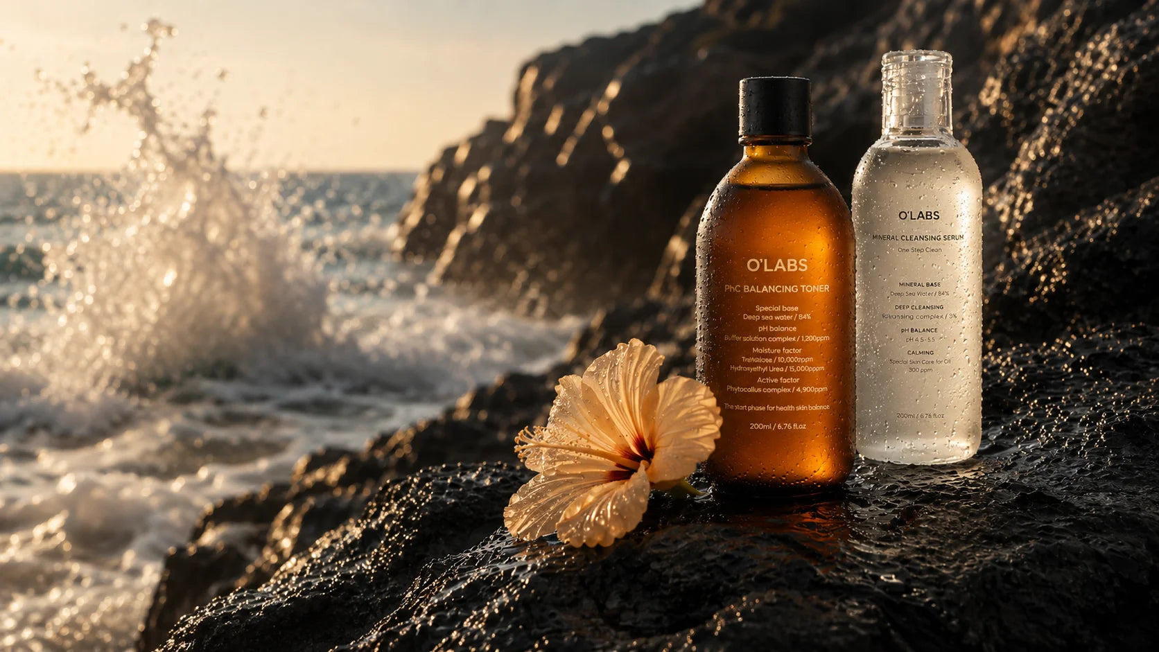 O'LABS Korean skincare brand banner